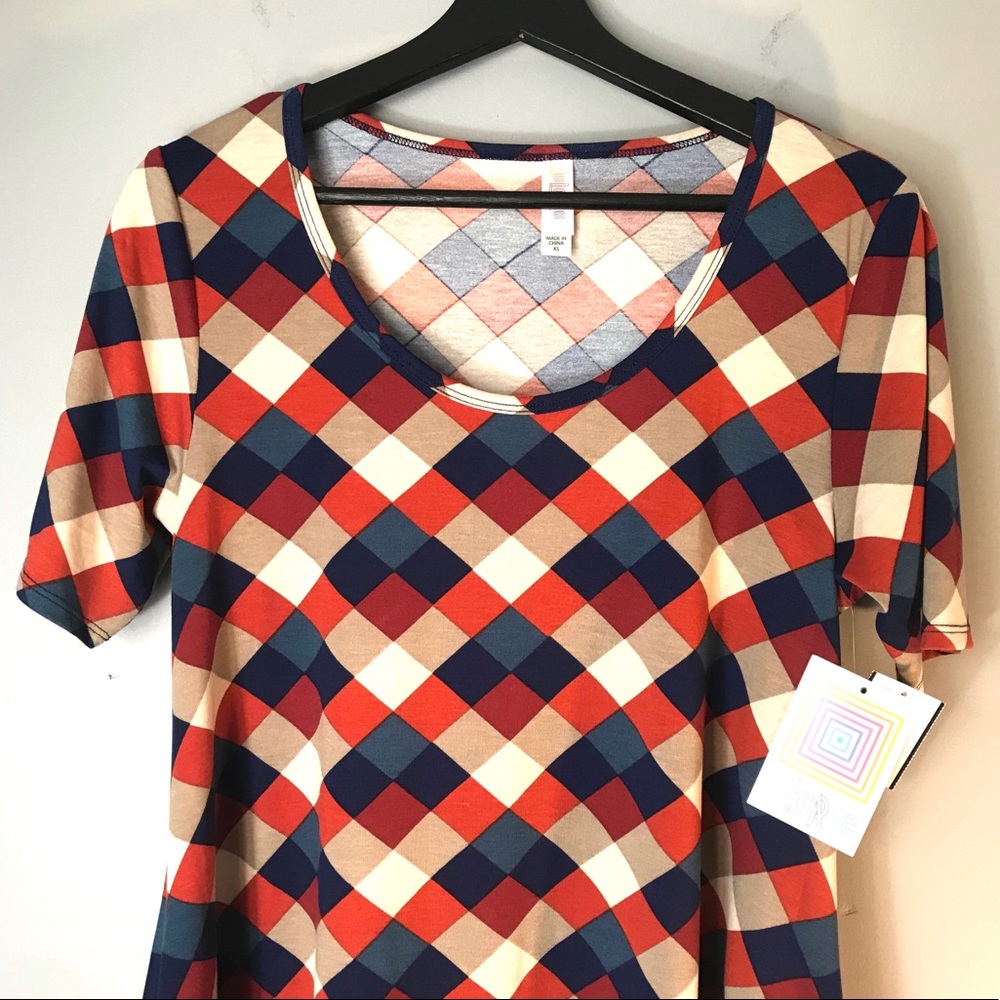 LuLaRoe NWT Perfect T Pretty Fall Colors!